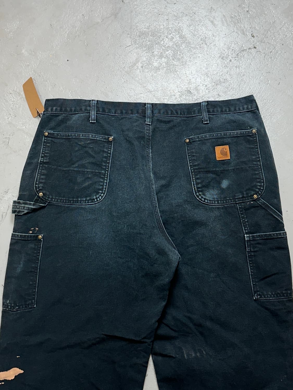 OG 칼하트 B136 더블니 블랙 칼하트 썩블니 워크팬츠 상품이미지6