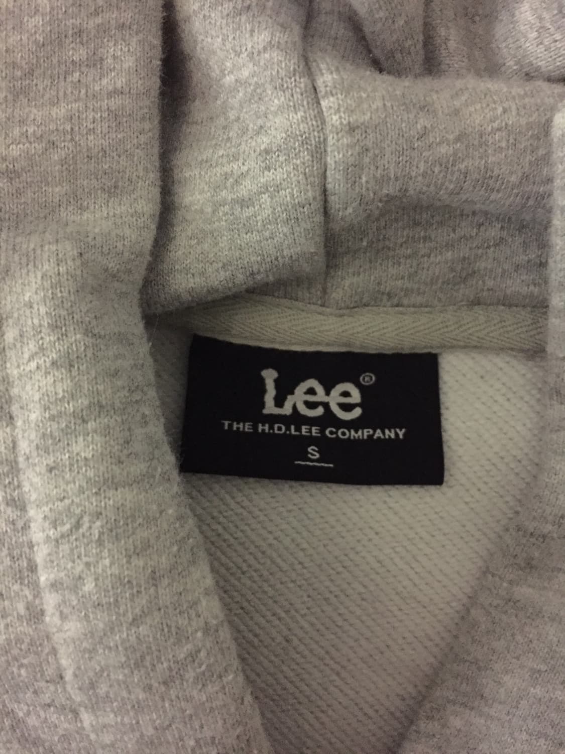 Lee 회색 후드티 상품이미지7