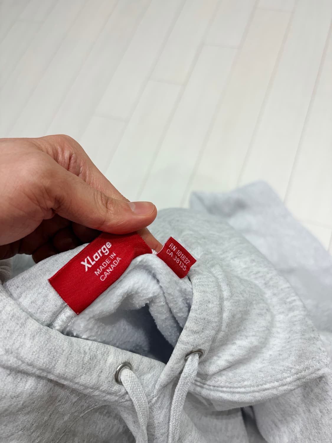 24 SS 슈프림 스몰 박스 후디드 스웻셔츠 XL 팝니다. 상품이미지7