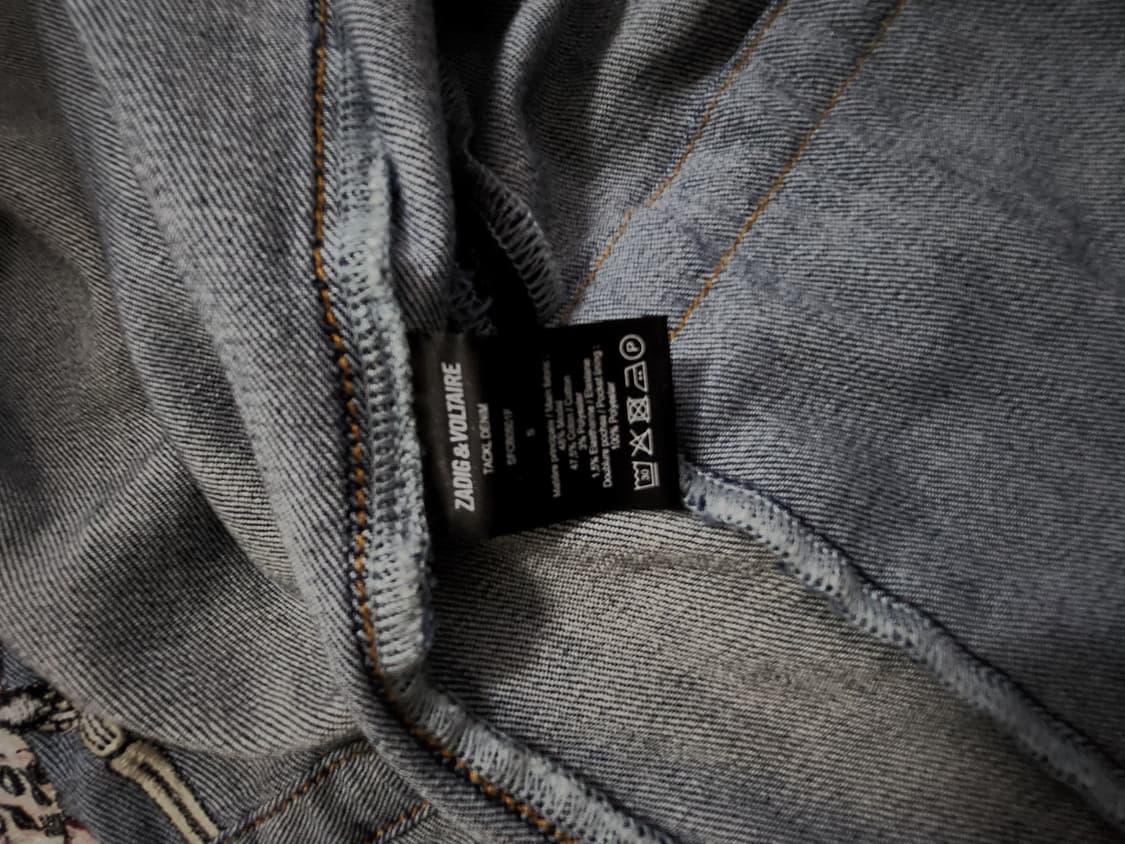 쟈딕앤볼테르 데님자켓 데님셔츠 상품이미지9