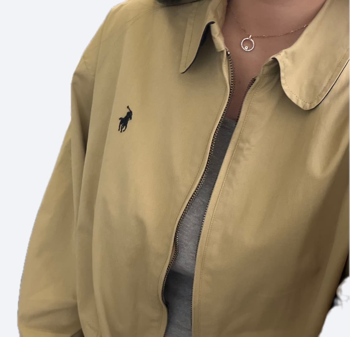 🤎폴로 랄프로렌 베이지 스윙탑 블루종 자켓🤎 상품이미지3