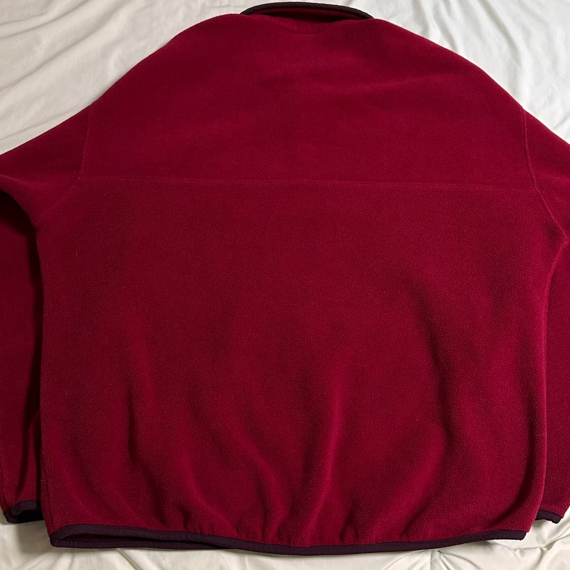 00s 파타고니아 신칠라 헤비웨이트 버건디 레드 XL 상품이미지5