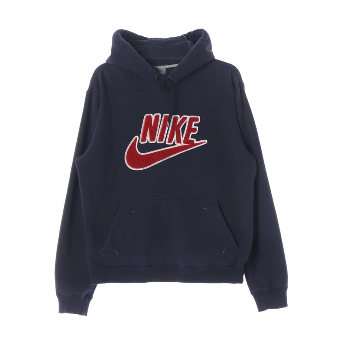나이키 올드스쿨 빅로고 자수 후드티 네이비 S 상품이미지1