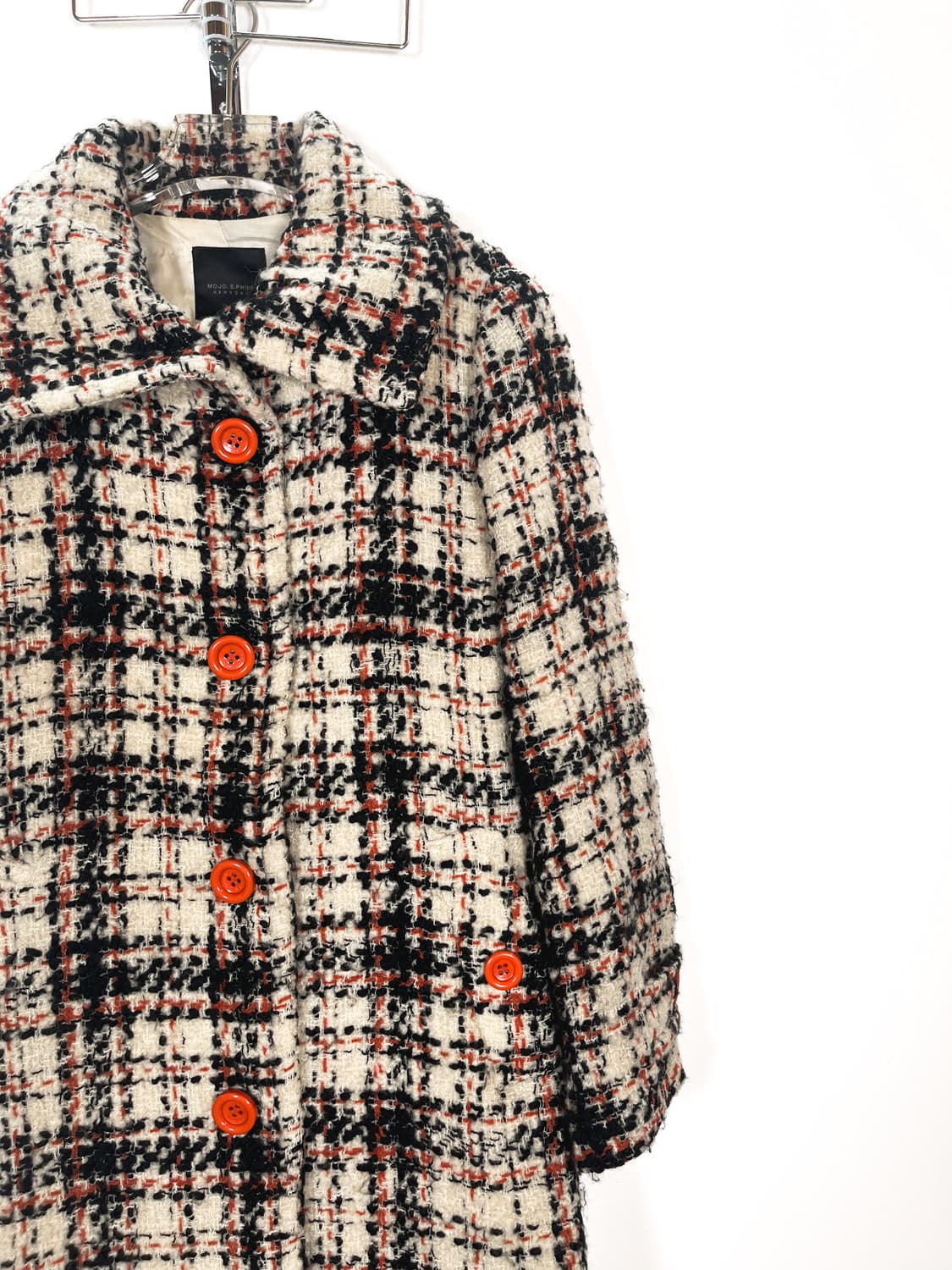 모조에스핀 뉴욕 울 트위드 코트 상품이미지3