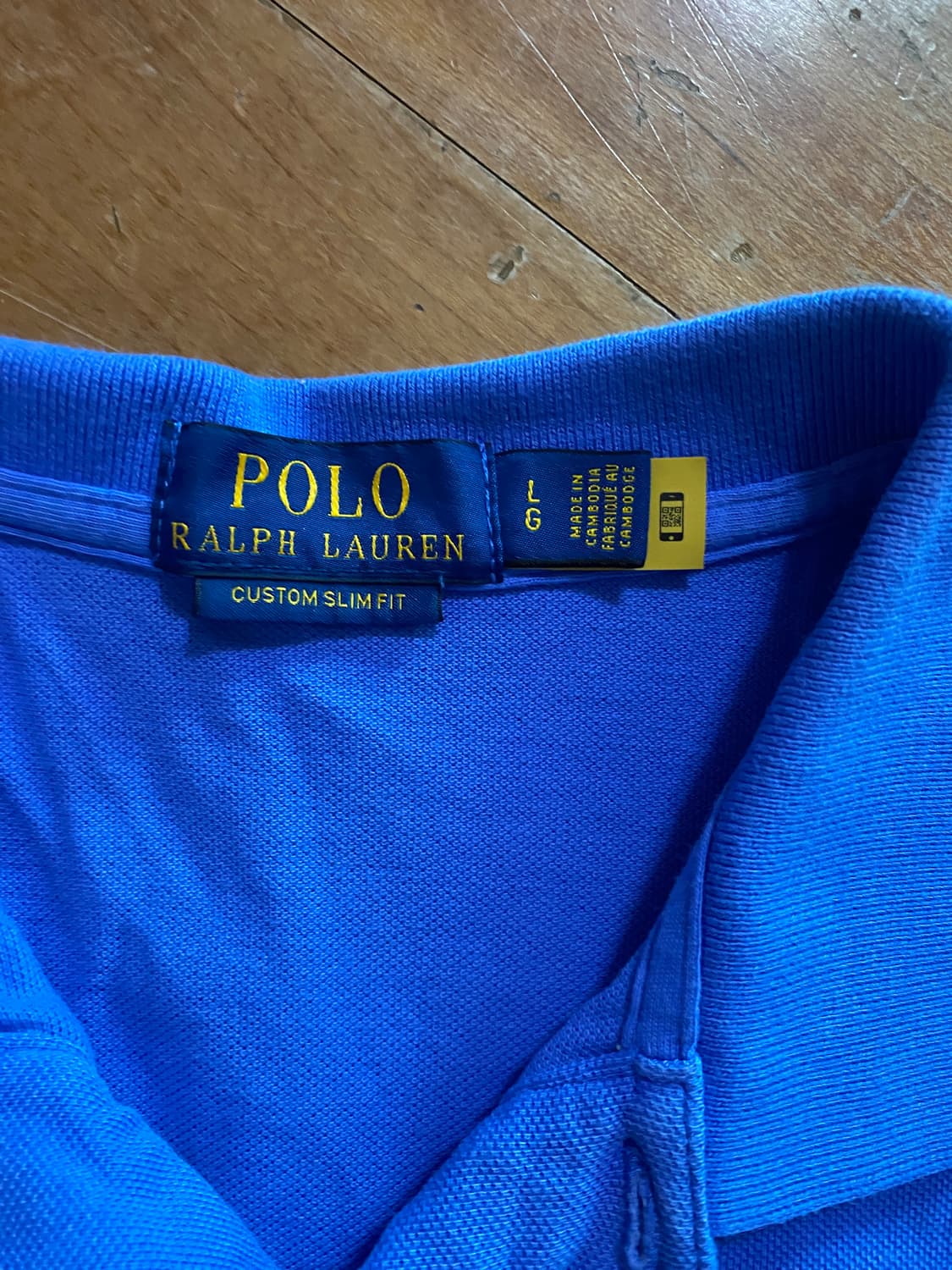 폴로 랄프로렌 커스텀 슬림핏 폴로셔츠 L (100) 상품이미지3