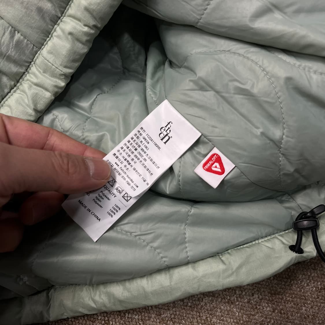  패치선데이 후리스 조끼 상품이미지6