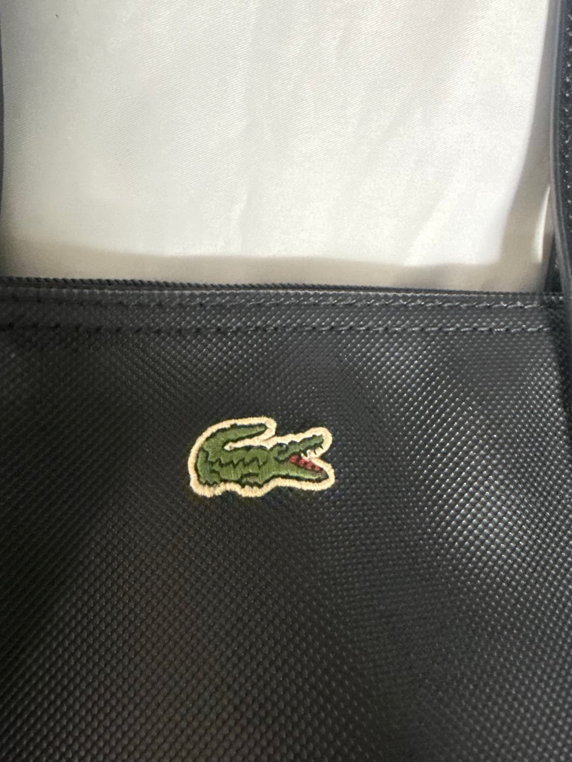 라코스테 블랙 토트백 🐊 상품이미지4