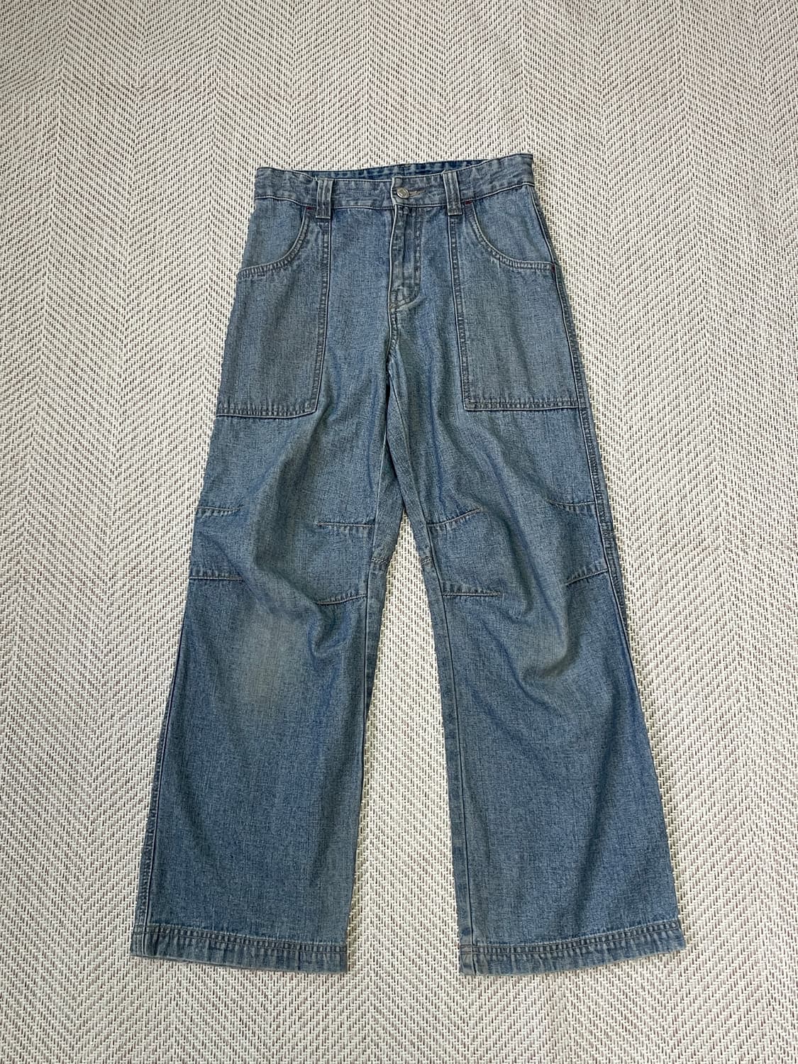 Gap 갭 키즈 와이드 워크 데님팬츠 J03119 상품이미지1