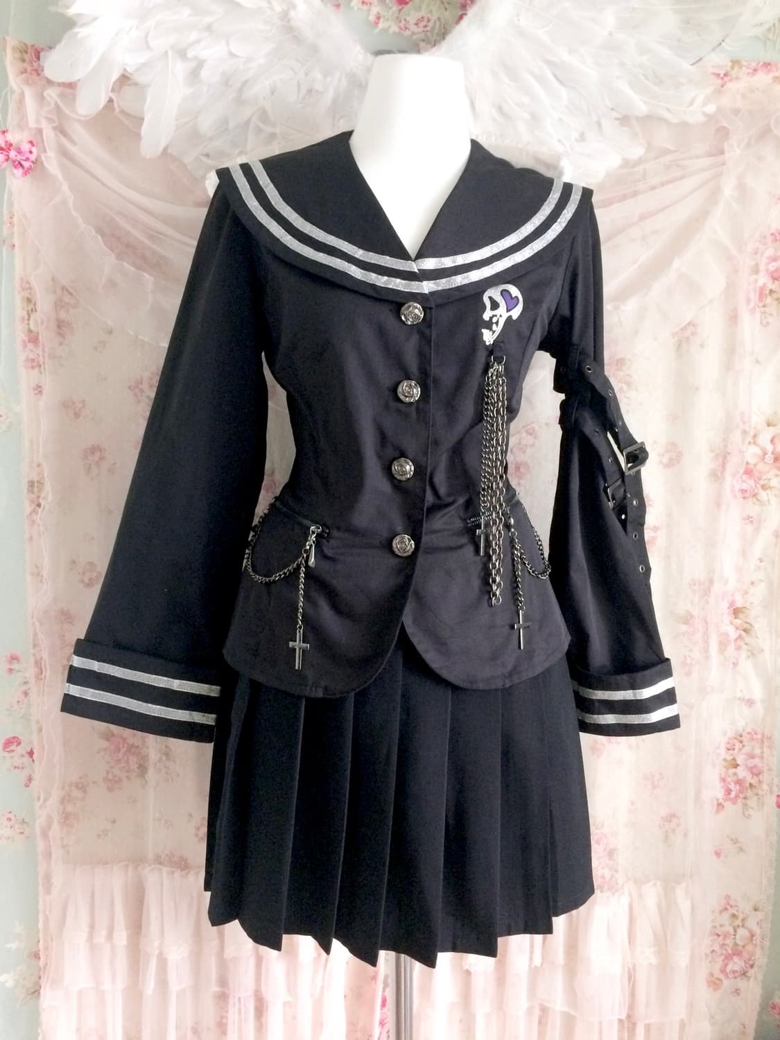 Bodyline bloody storm chain sailor Set 상품이미지1
