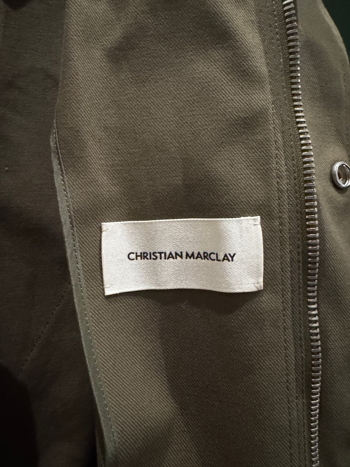 셀린느 야상코트 카키 19FW 에디슬리먼 크리스찬마클레이 36사이즈 상품이미지9