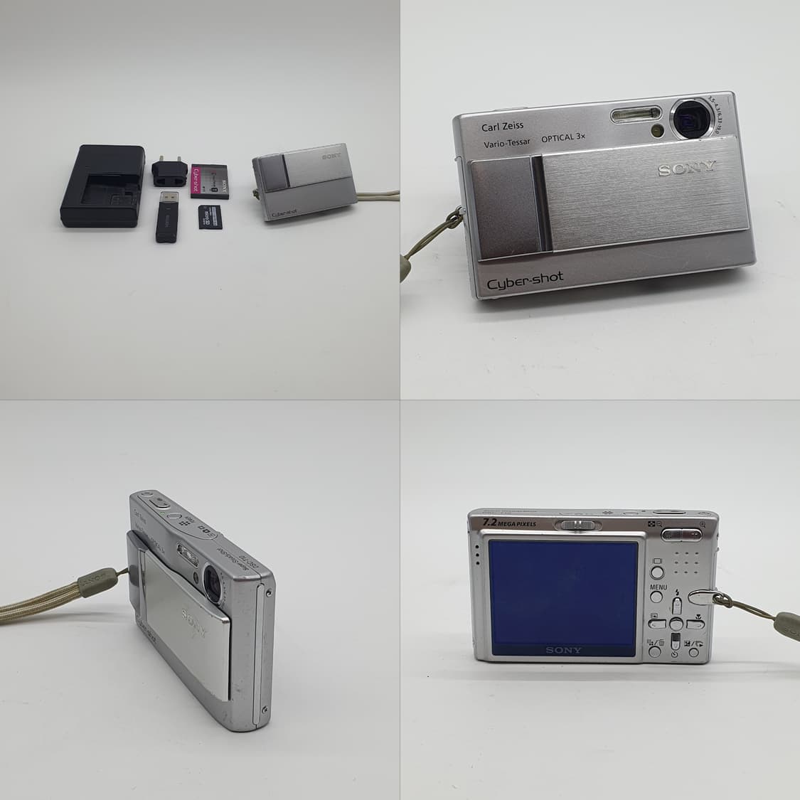 작례⭕️ 소니 DSC-T10 실버 메탈릭⌚ 상품이미지2