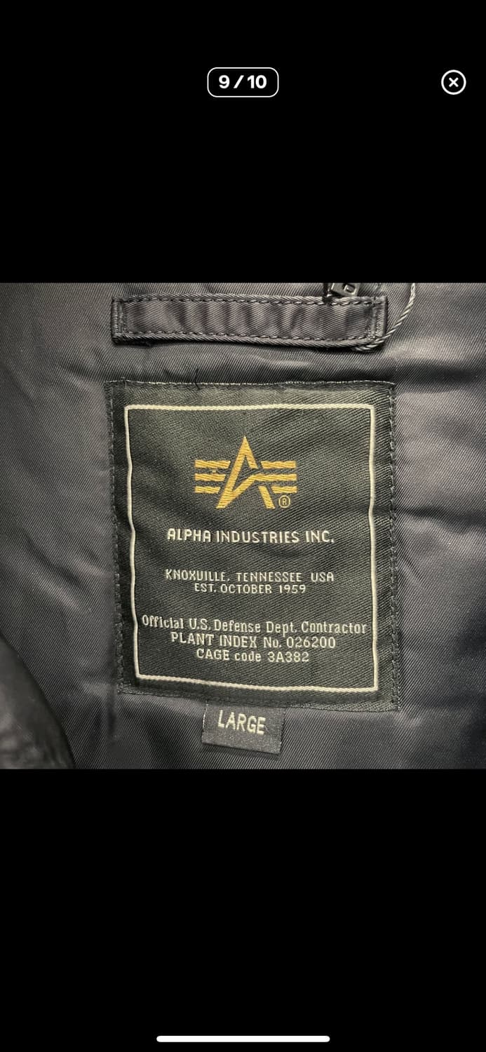 알파 인더스트리 N3B 퍼 후드야상자켓 밀리터리 오리지널 상품이미지9