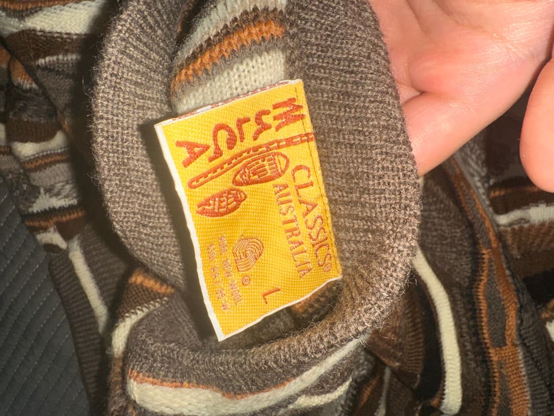 쿠지맛 케이블 니트 상품이미지3