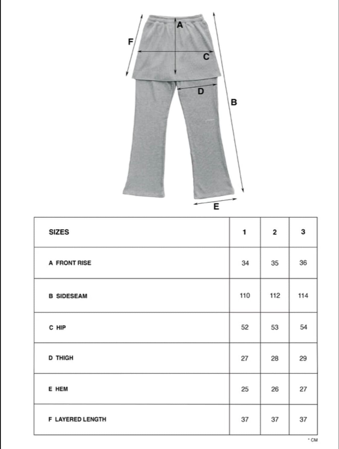 24-003 WAFFLE SLIM LAYERED PANTS 상품이미지2