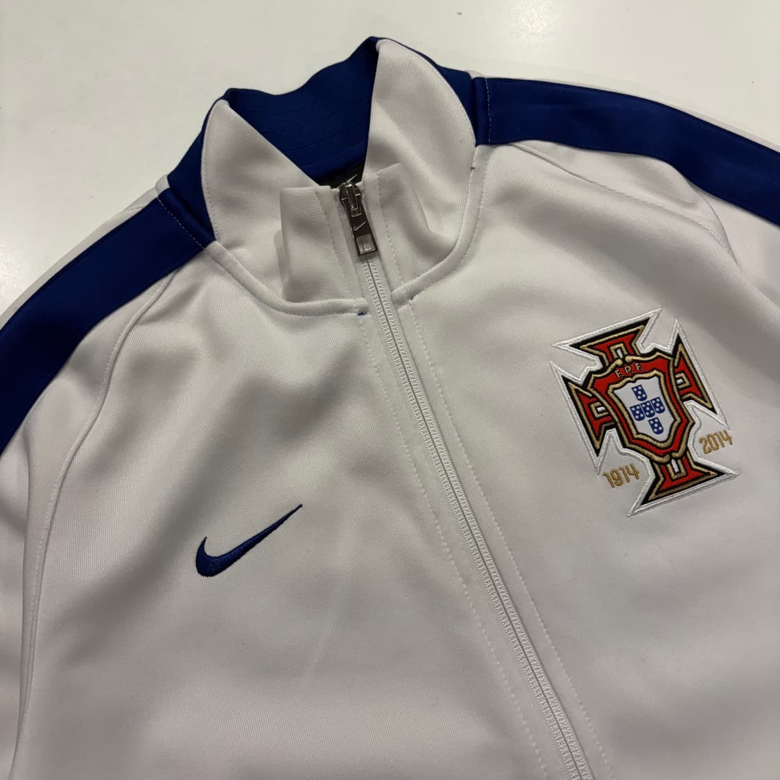 [M] 14s 나이키 포르투갈 트랙 자켓 져지 화이트 C128 상품이미지3