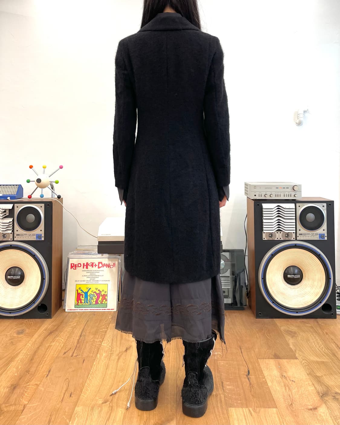 [38] 휴고보스 러플 울 코트 상품이미지6