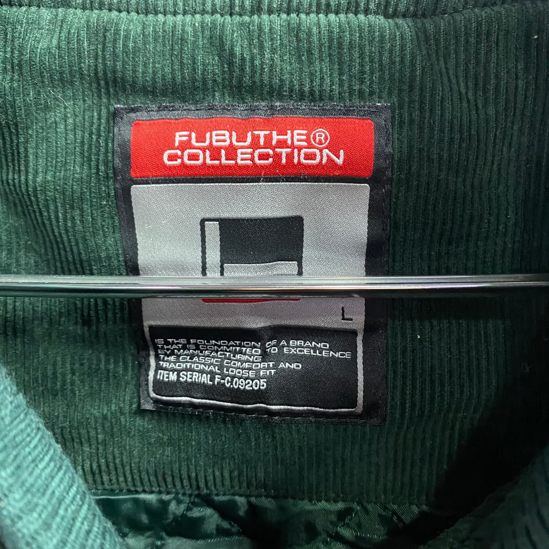 푸부 코듀로이 레더 배색 바시티 자켓 B3091 상품이미지4