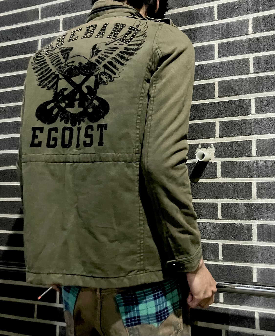 Egoist khaki jacket 상품이미지2