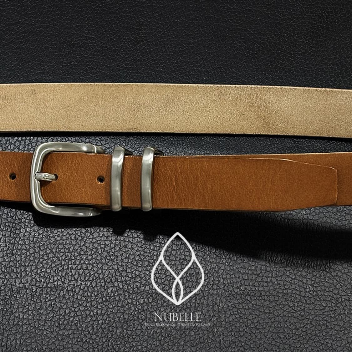 🌗 Double ring basic belt / 더블 링 웨스턴 벨트 상품이미지4