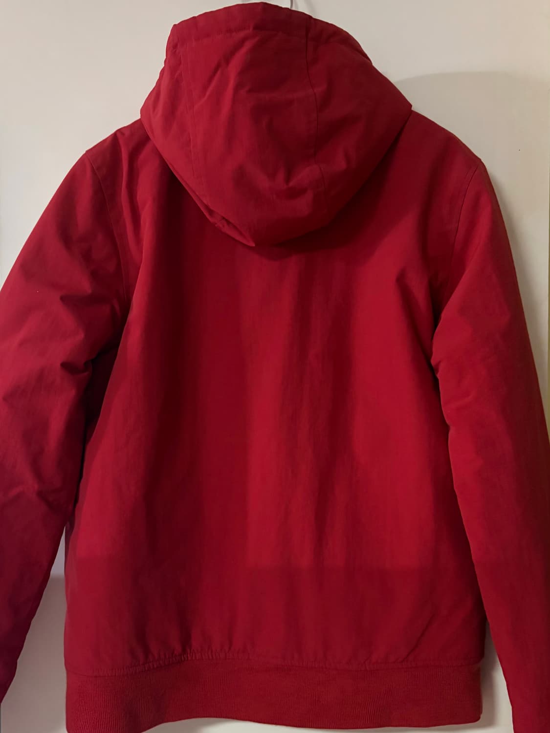 칼하트 레드 후드 바람막이 패딩 자켓 s 남녀공용 상품이미지2