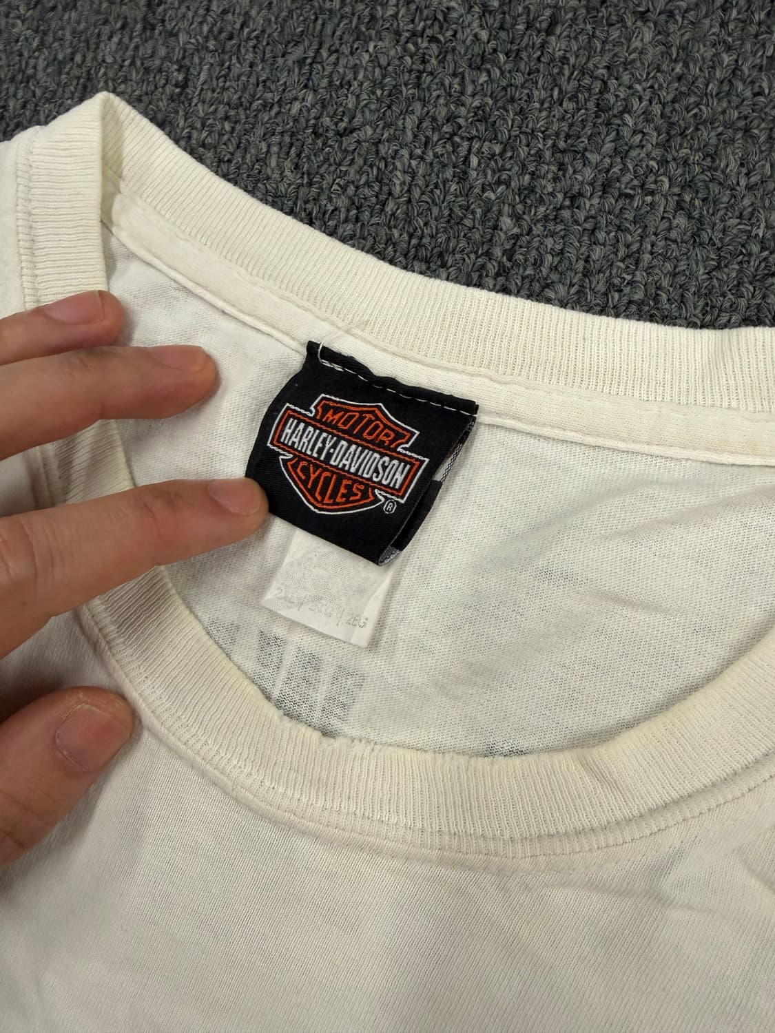 2XL) 할리데이비슨 빈티지 포켓 반팔 티셔츠 상품이미지4