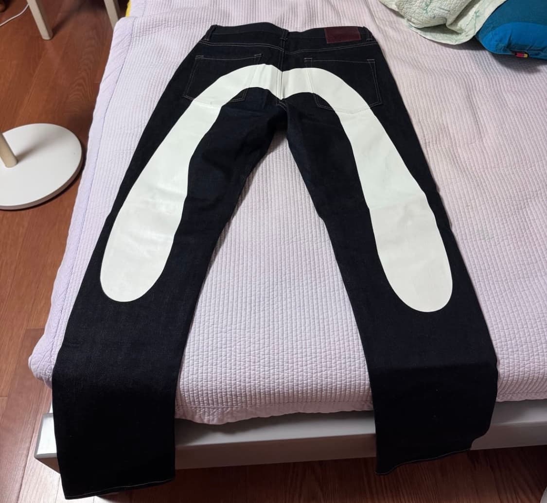 에비수 빅로고 데님 상품이미지8