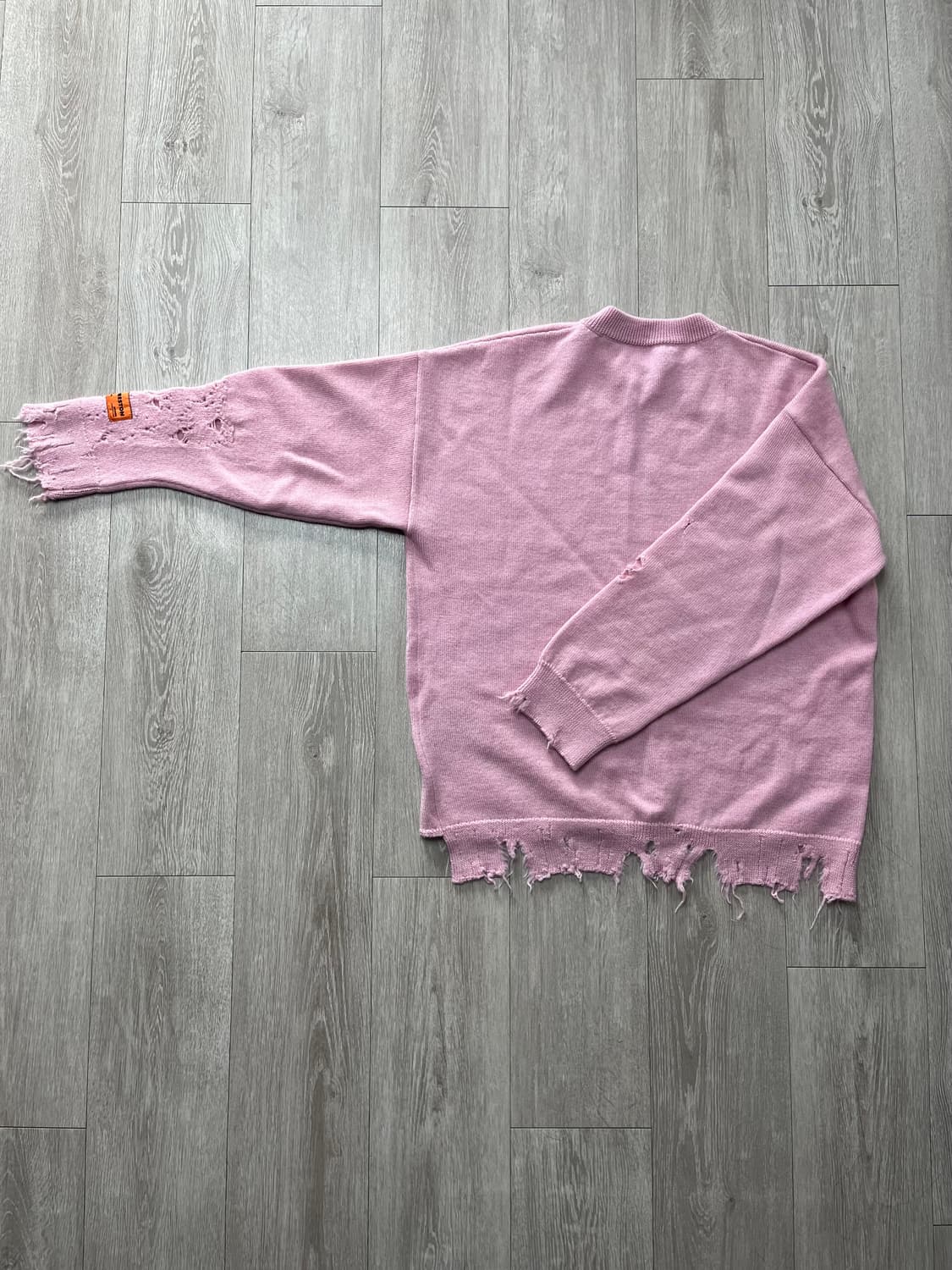 Heron Preston Shred Crewneck Knit 상품이미지3