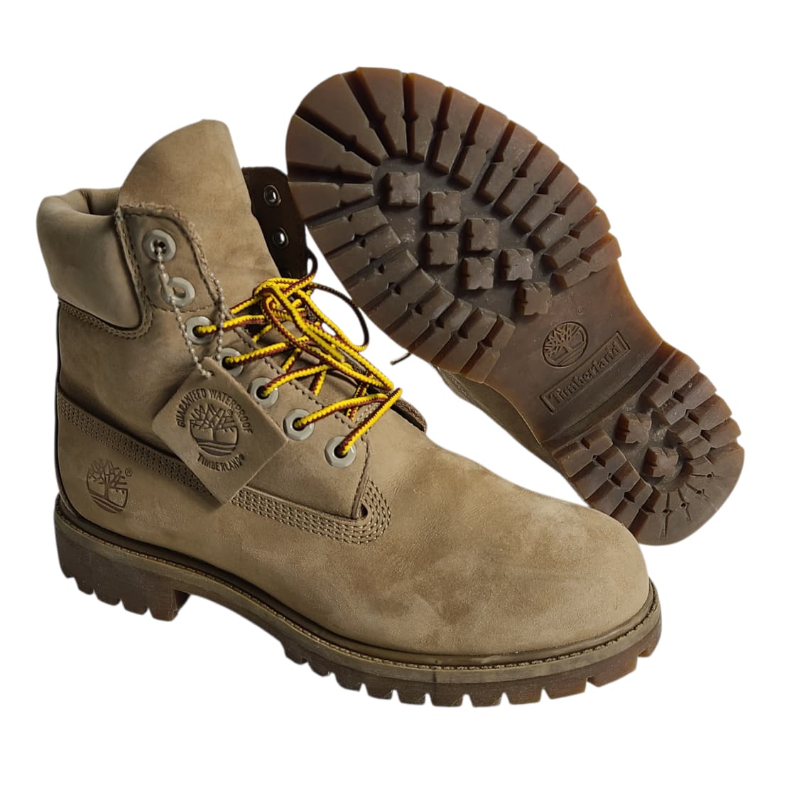 250-255) 팀버랜드 프리미엄 워터프루프  6인치 워커 부츠 탄 모노 상품이미지2