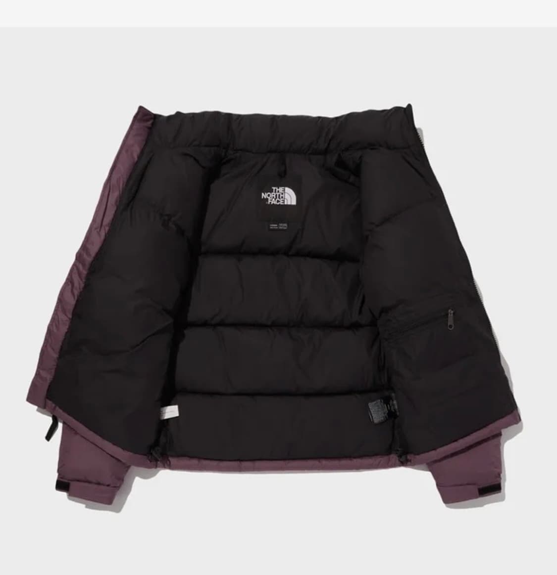 노스페이스 눕시 자주색 퍼플 패딩 자켓 자색고구마 상품이미지3
