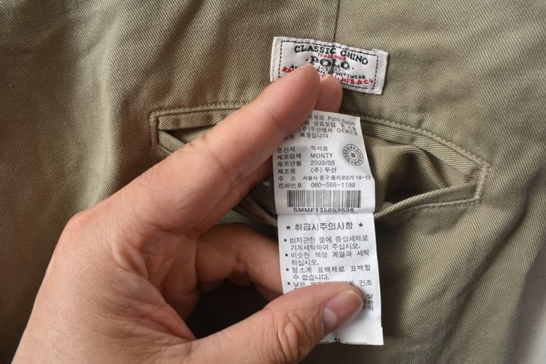 00S 폴로 랄프로렌 앤드류 치노 팬츠 38 M0157 상품이미지8