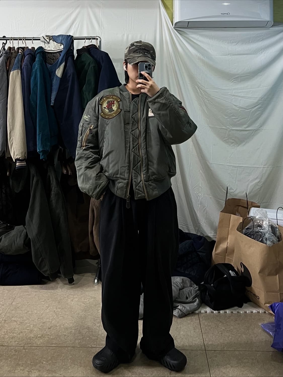 테드컴퍼니 MA-1 항공자켓 상품이미지5