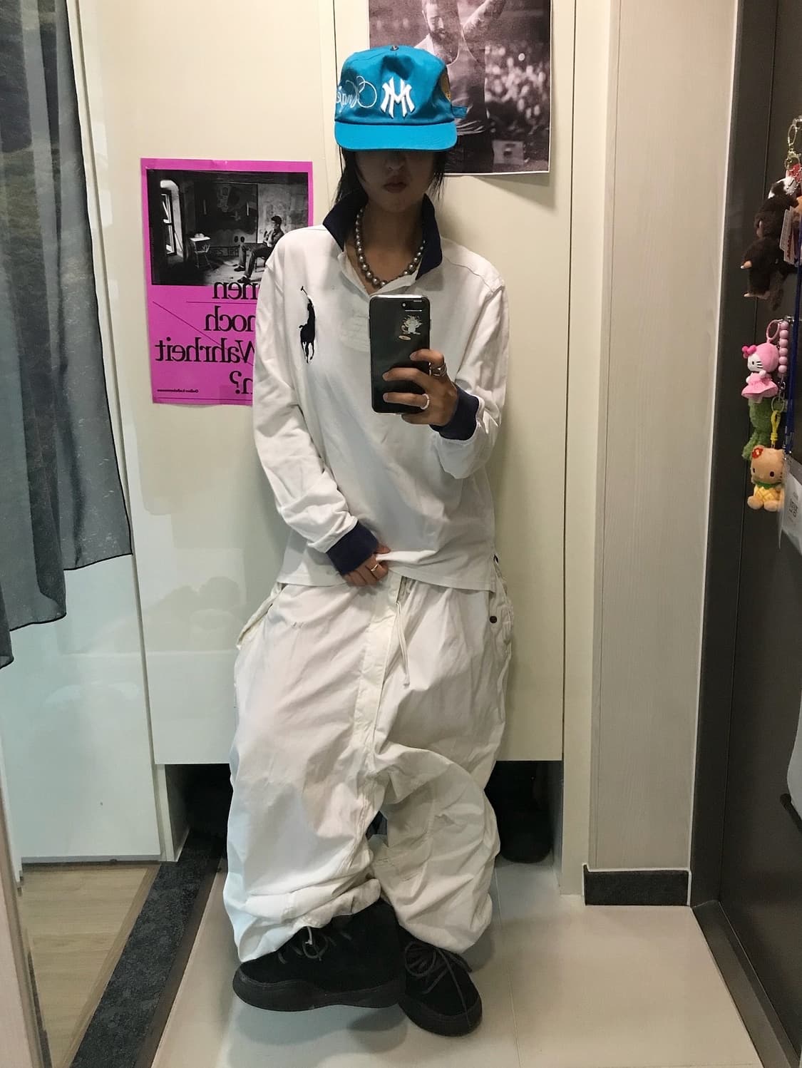🦴 폴로 빅포니 화이트 피케 롱슬리브 🦴 상품이미지5