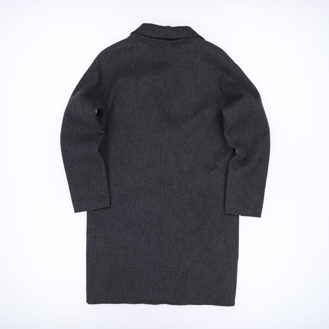 90 헤지스레이디스 울 싱글 코트 차콜 4266 상품이미지2