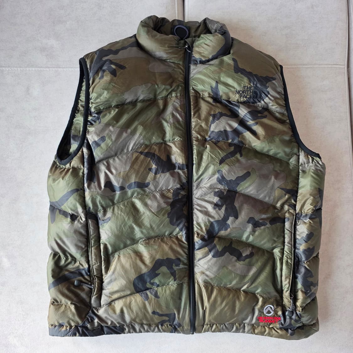 일본판 카모 노스페이스 아콘카구아 패딩조끼 XL(105) 상품이미지1