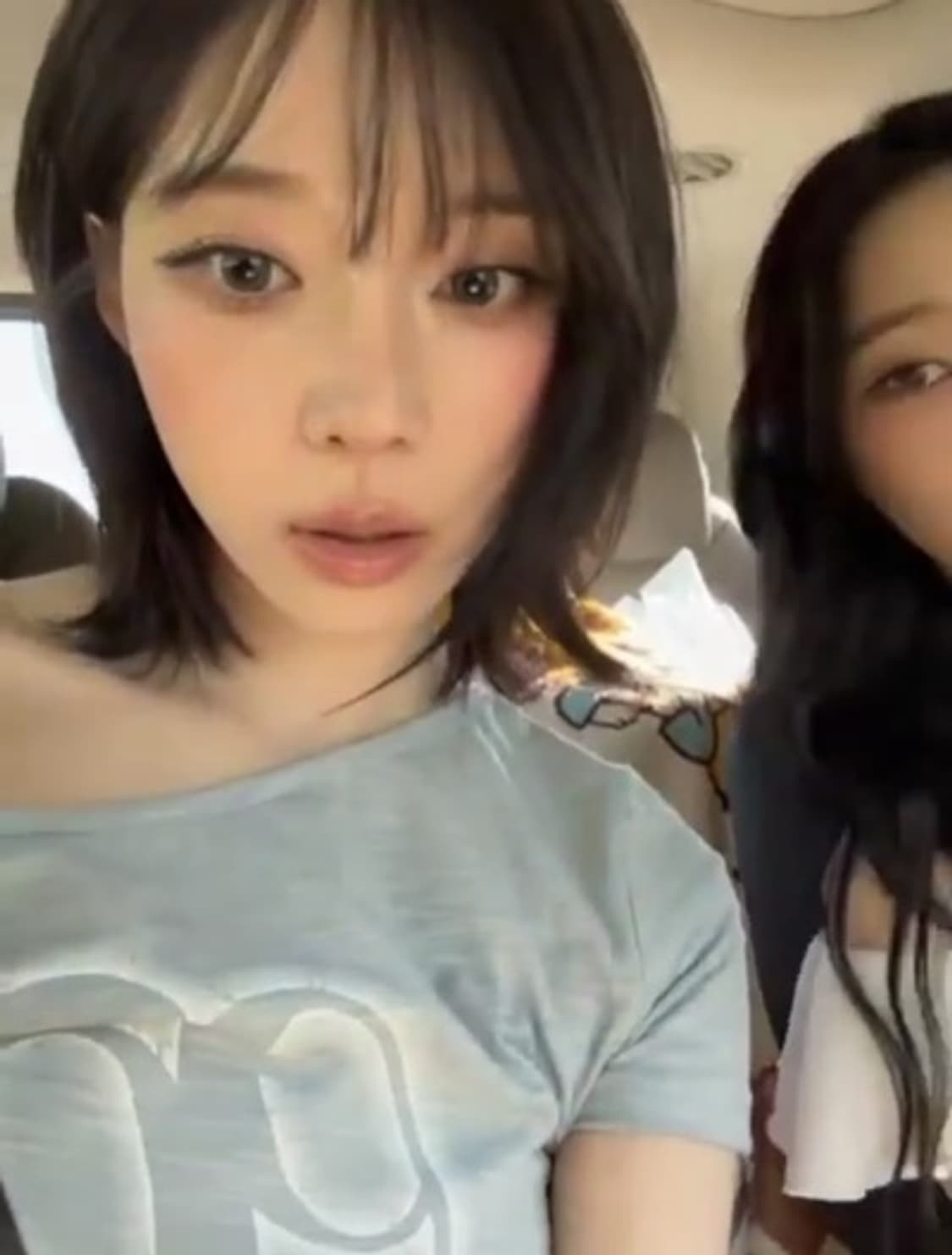 애즈온 키키 슬림 티 라이트블루 상품이미지4
