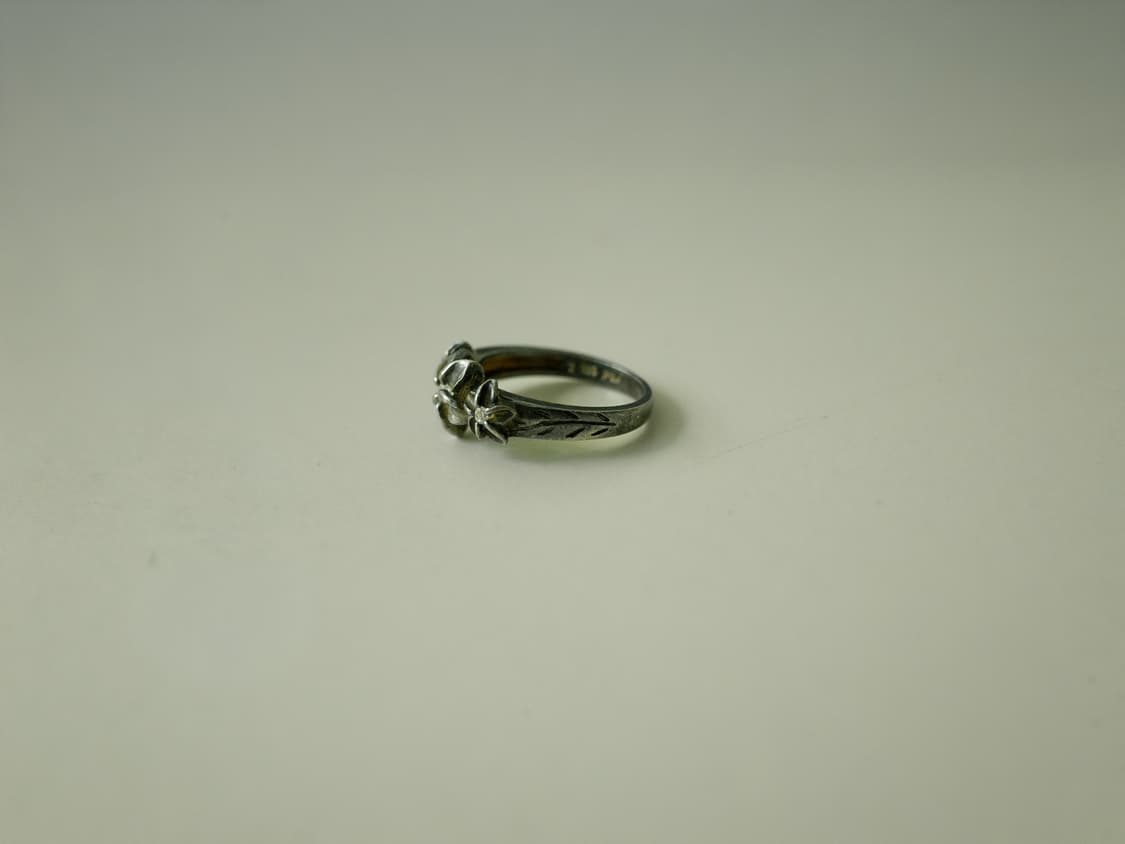 silver 925 flower ring 상품이미지3