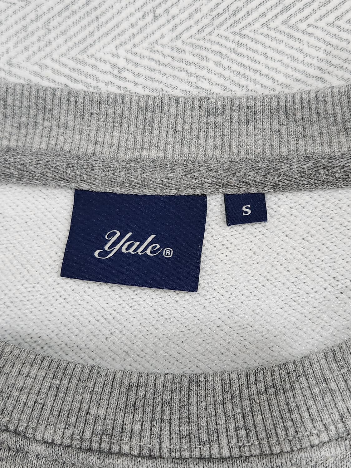 [S] 예일 Yale 오버핏 맨투맨 남녀공용 S사이즈 상품이미지4