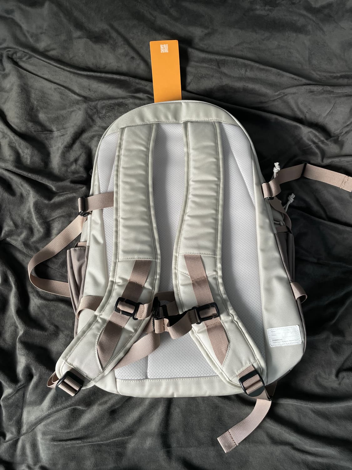 로우로우 RAWROW 헤비듀티 백팩 베이지 택포함 새상품 상품이미지3