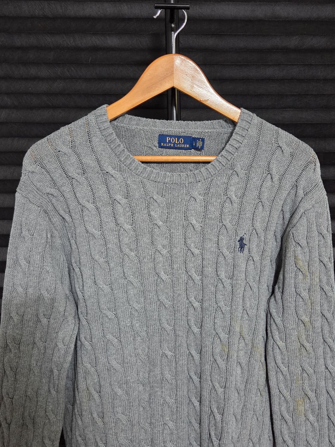 [폴로 랄프로렌] 코튼 케이블 니트 스웨터 | 00197 상품이미지2