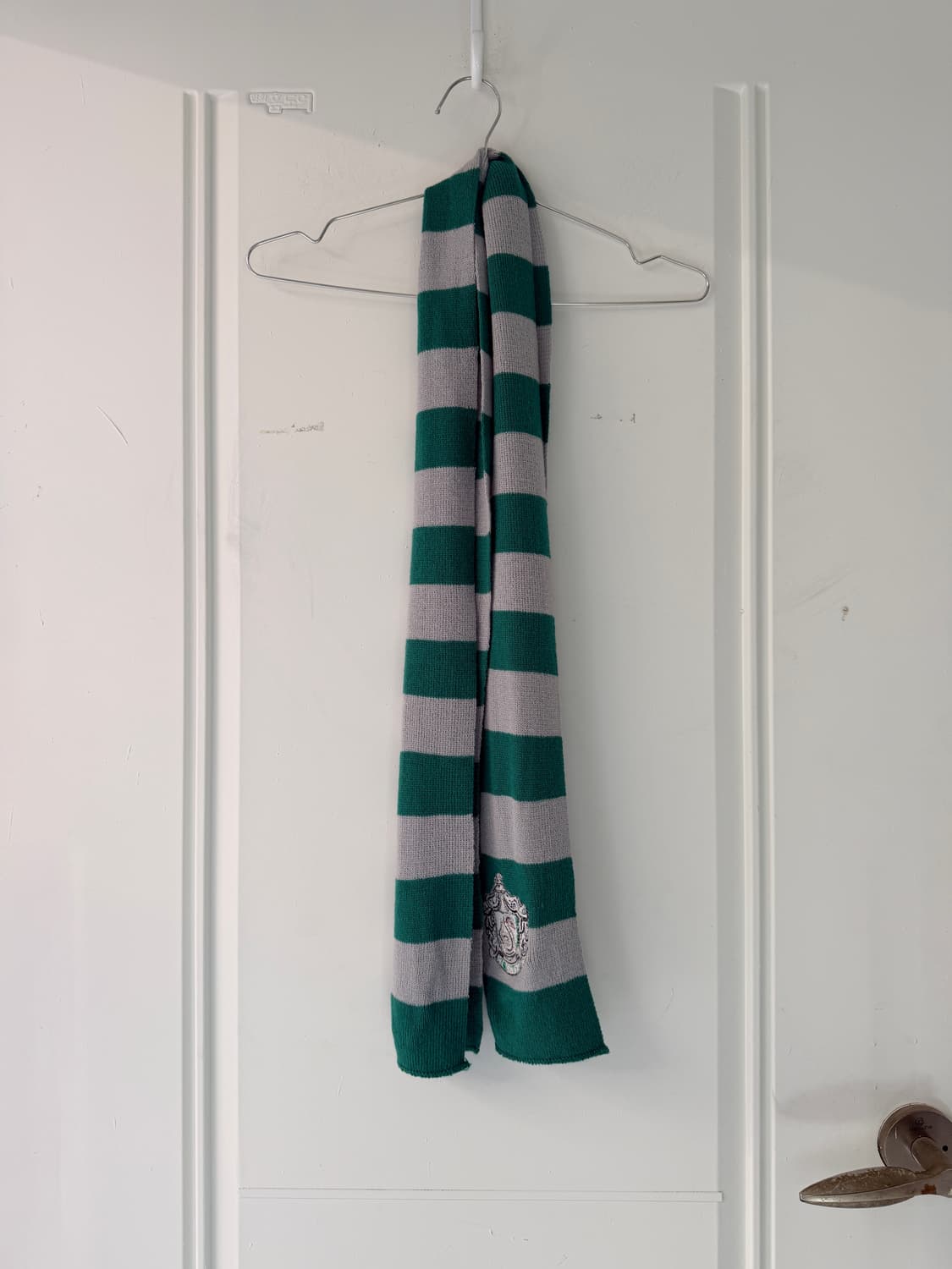 일본빈티지 그린 그레이 넥워머 머플러 상품이미지2