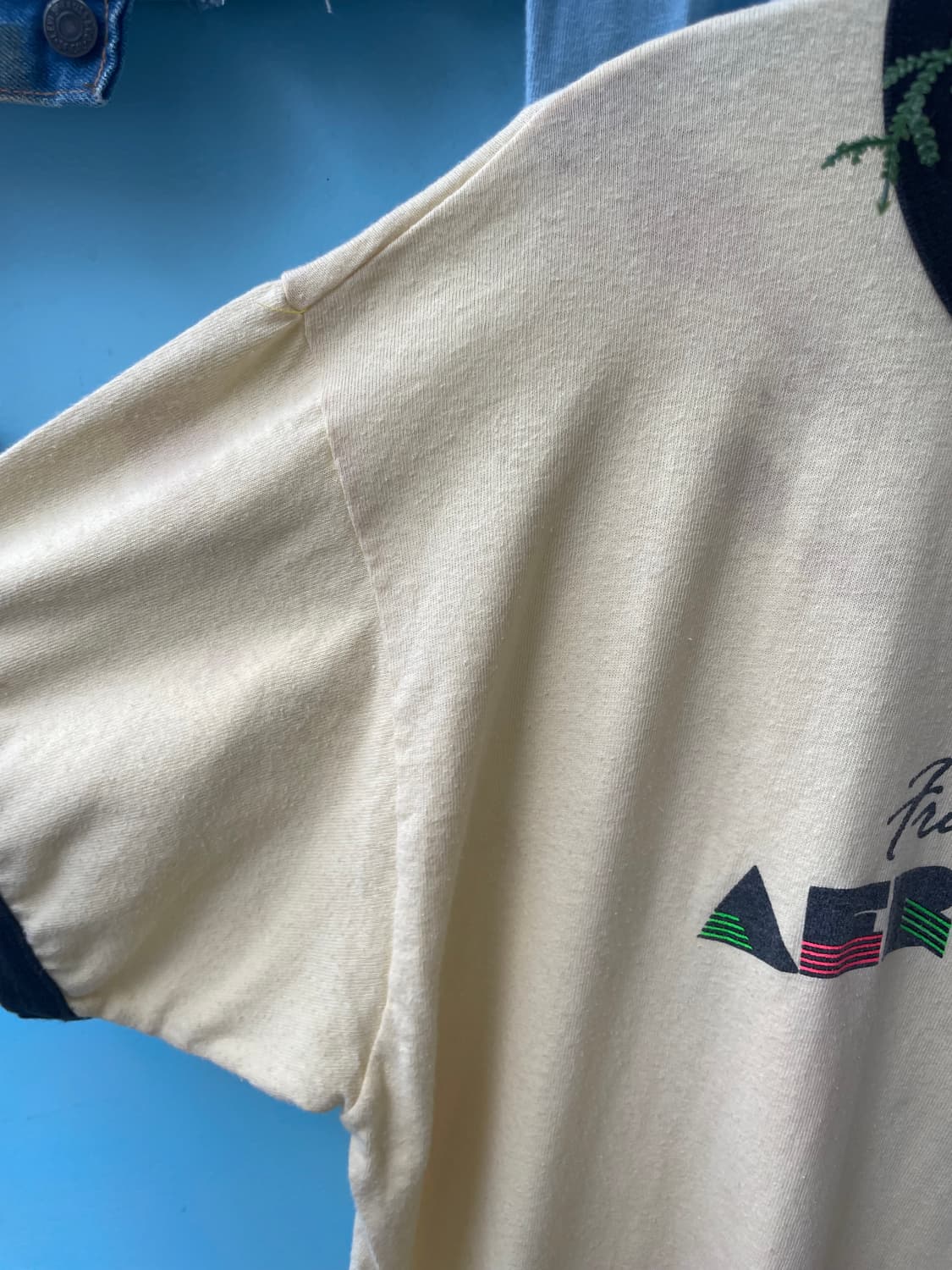 1980-90's Vintage JERZEES Ringer T-Shirt 상품이미지4