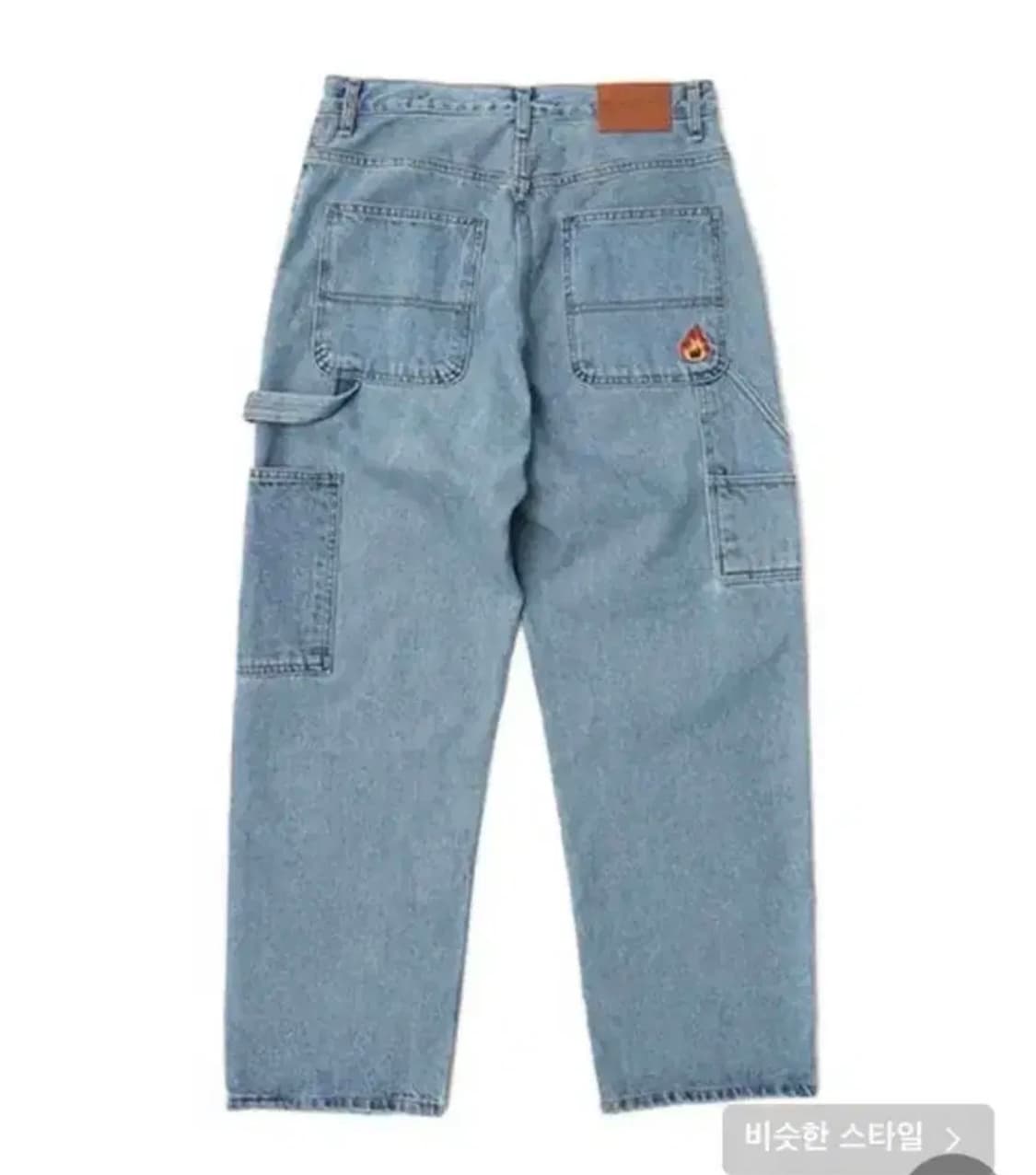 위캔더스 워크팬츠 블루 XL 상품이미지1