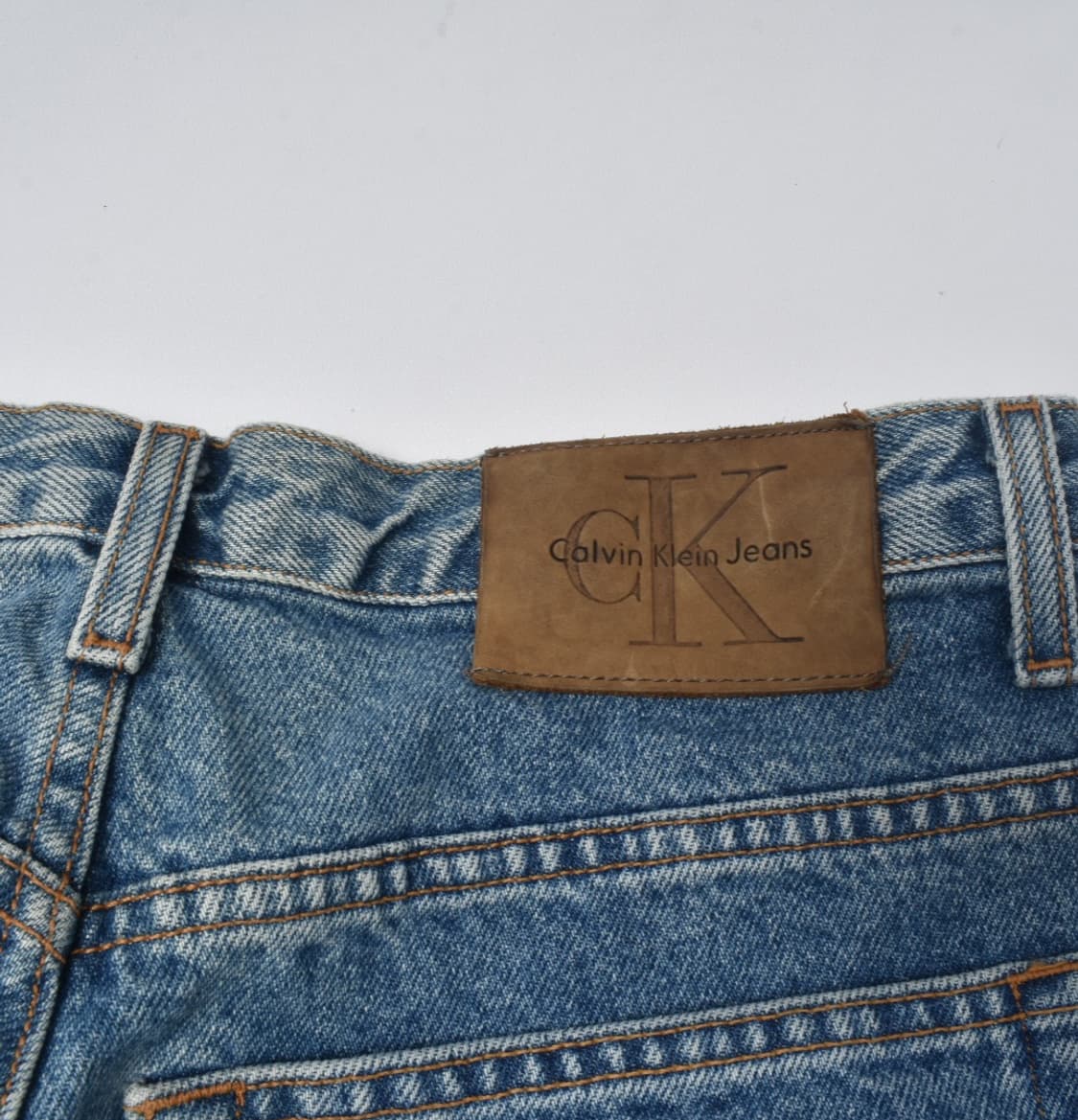 90S 캘빈클라인 와이드 데이퍼드핏 청바지 데님팬츠 31  N0775 상품이미지8