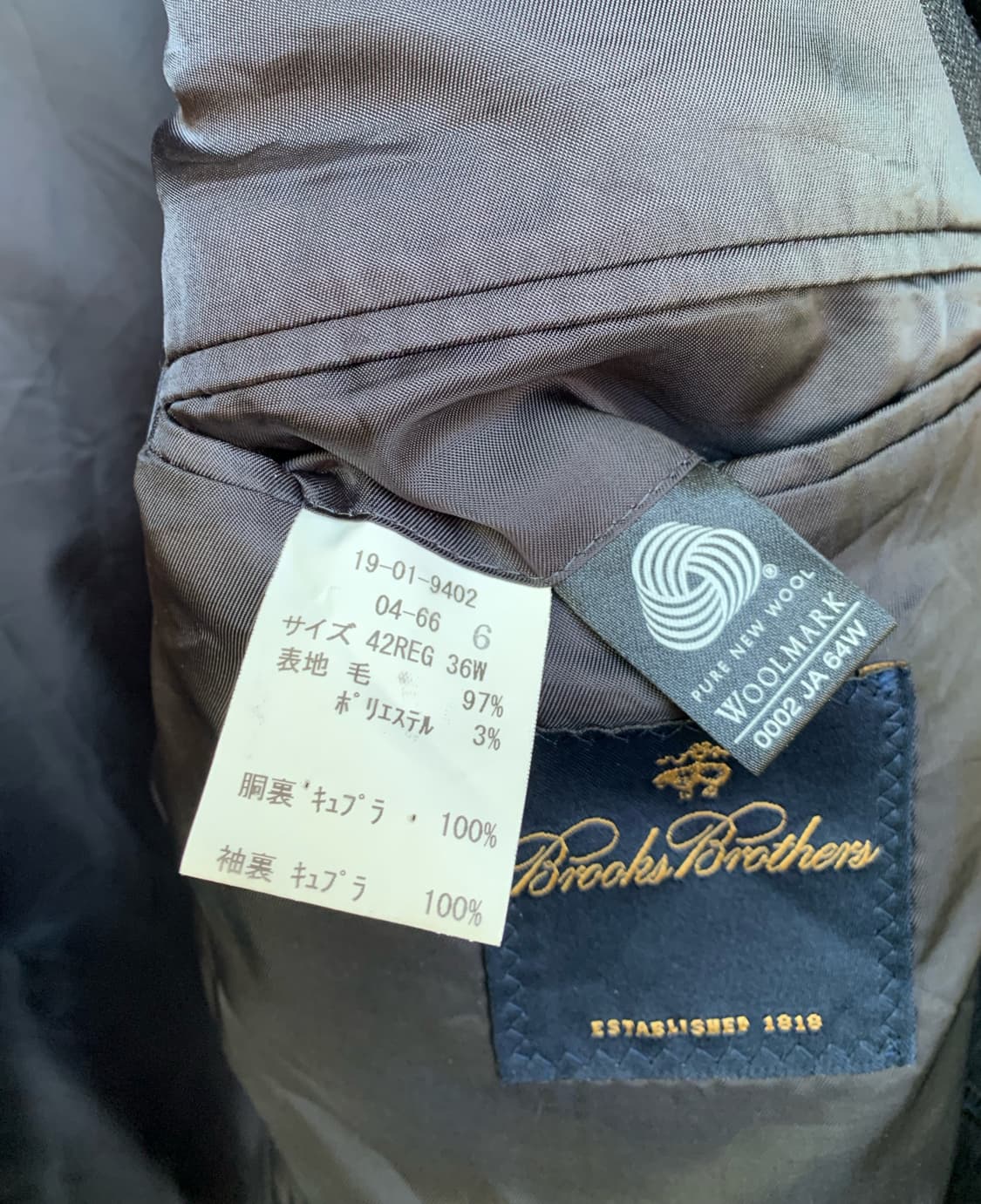 브룩스브라더스 수트세트 105/36 상품이미지4