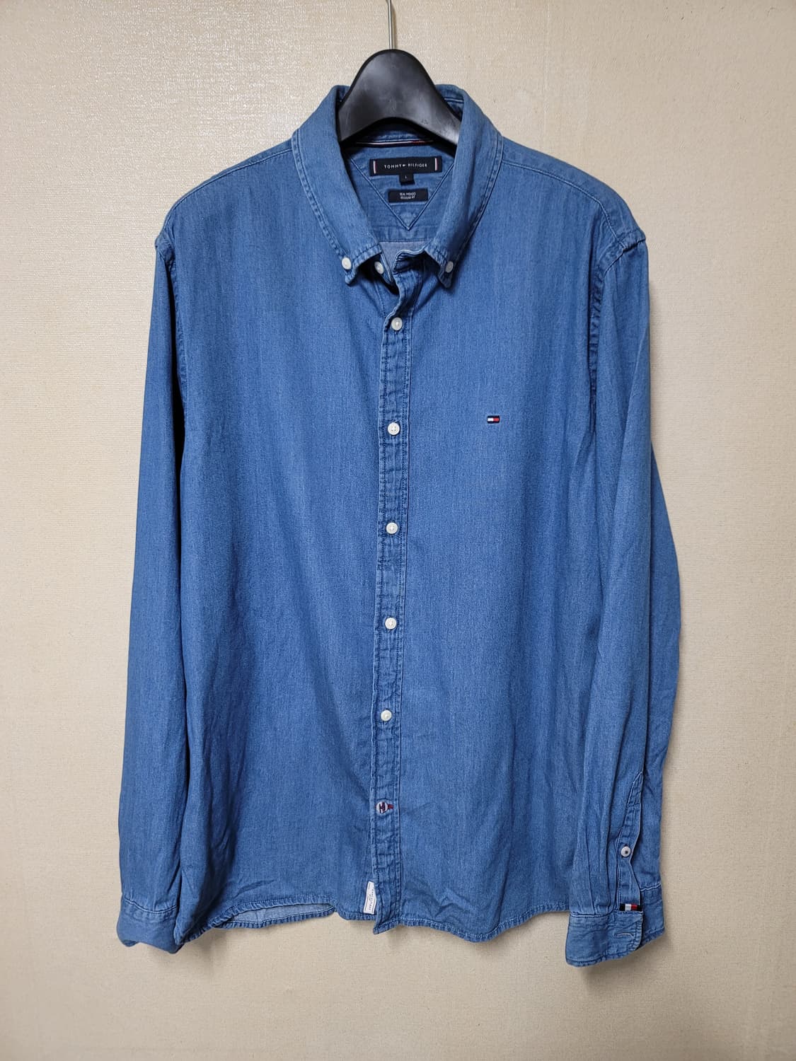 한섬 타미힐피거 리얼인디고 데님셔츠 상품이미지1
