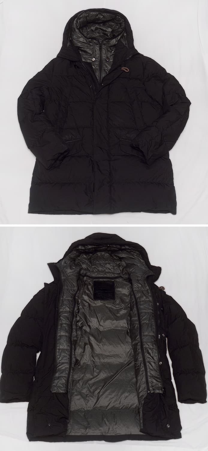 몬테꼬레 디테처블 더블 후드 구스다운 패딩 (50 / 100+) 상품이미지2