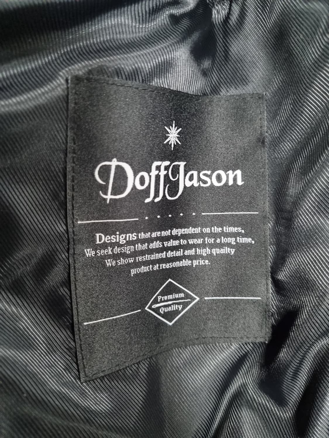 도프제이슨 남성 레더 자켓  상품이미지4