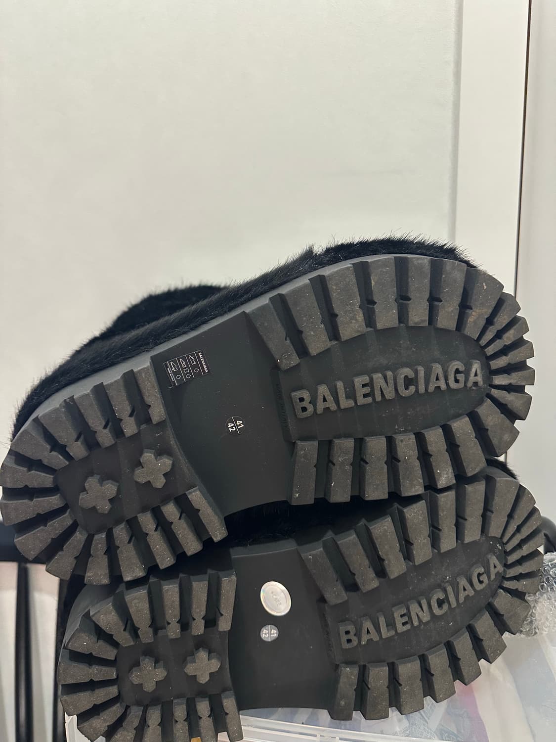 발렌시아가 알래스카 부츠 퍼 41-42 상품이미지5