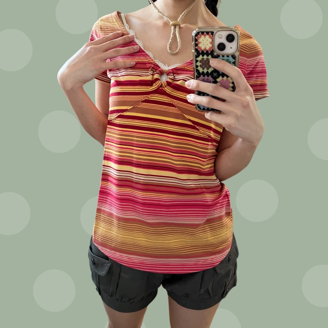 핀터깔 타미힐피거 빈티지 스트라이프 티셔츠 상품이미지2