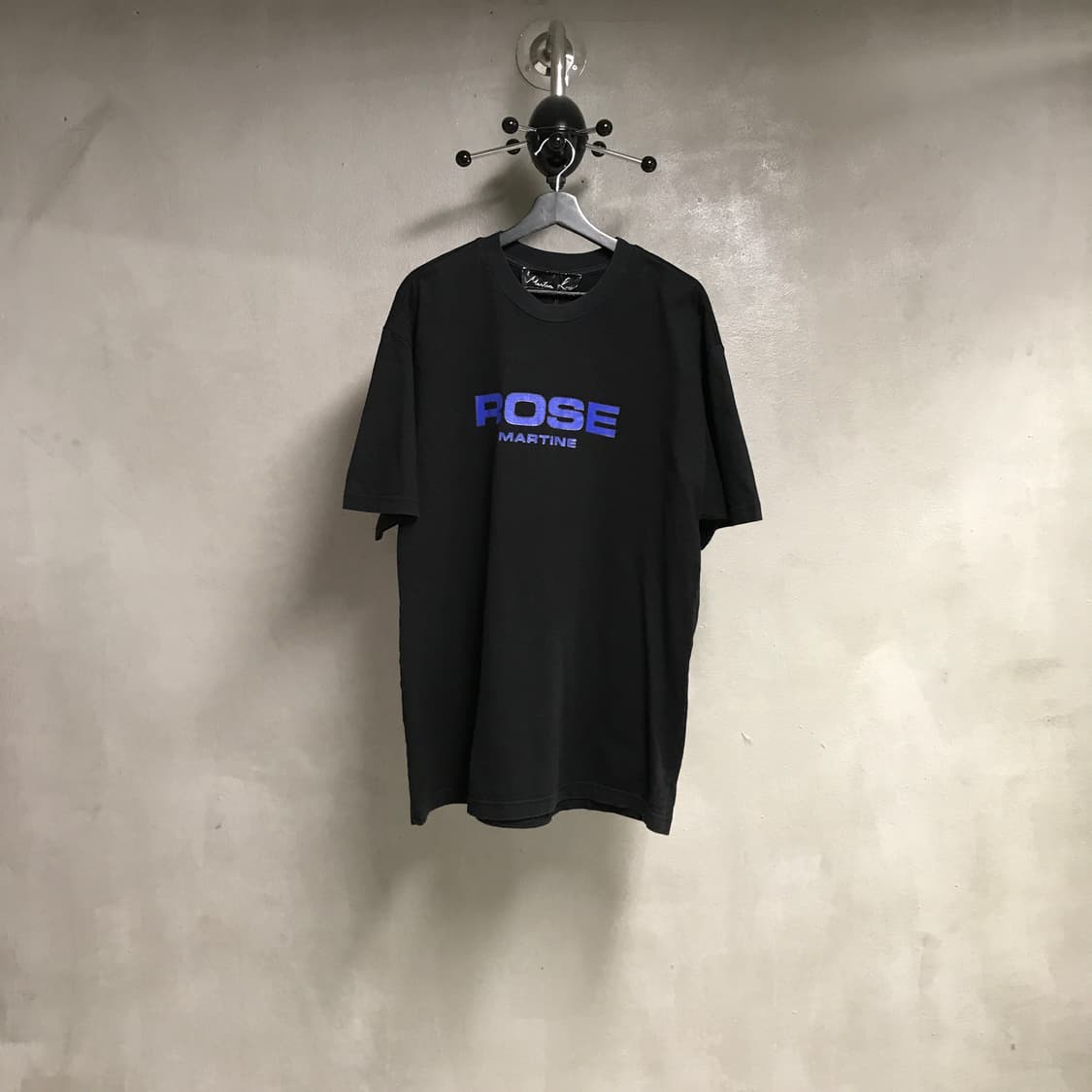 마틴로즈 블랙 반팔 티셔츠 XL 상품이미지1